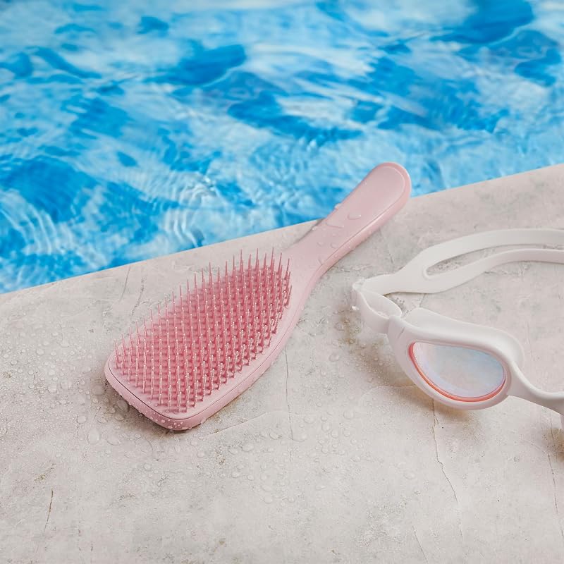 Ultimate Detangler Hairbrush - Cepillo Desenredante para Pelo Seco y Mojado - Apto para Todo Tipo de Cabello - Púas de Doble Altura para Menos Rotura y Sin Nudos - Rosa Millennial — foto 5 de 8