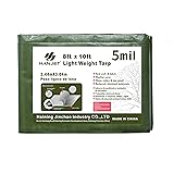 Hanjet Heavy Duty Tarp Waterproof Outdoor Tarps