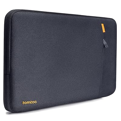tomtoc 360 Protective Laptop Sleeve for 15 inch Microsoft Surface Book 2, 15 Inch ASUS Zenbook VivoBook, Lenovo IdeaPad 500 Series&nbsp;S540, HP Spectre x360 Laptop, Notebook Bag with Accessory Pocket