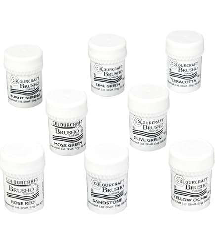 Amazon.com: Brusho by Colourcraft Brusho Crystal Set 24