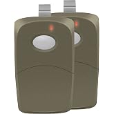 2-Pack 10 Dip Switch MultiCode Gate Opener Remote 3089 308911 300MHZ | 3-Year Warranty Compatible with 300MHZ 10 Pin 10 Digit Multi-code Gate Garage Door Opener