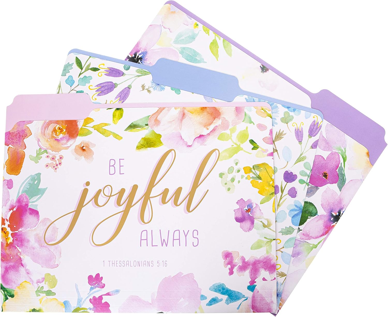 Graphique Religious File Folder Set – Each Folder Measures 11.75" x 9.5", Set Includes 9 Folders with 3 Unique Designs, Durable Triple-Scored Coated Cardstock, FIF048 : Office Products