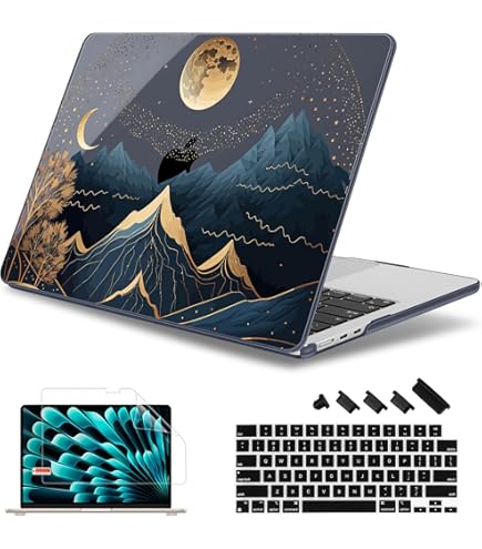 Amazon.com: BYCeKe Compatible with MacBook Air 13.6 inch Case 2022