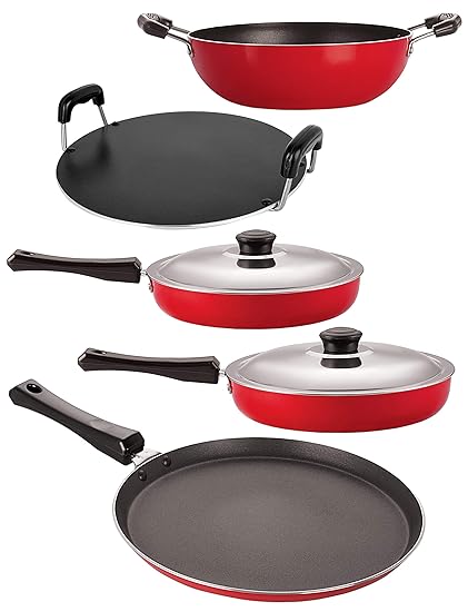 Buy Nirlon Non Stick 5 Piece Pfoa Free Kitchenware Utensils Combo