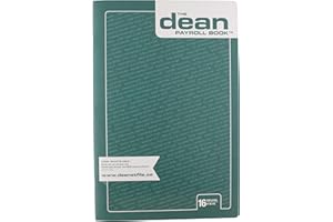 Dean & Fils DEA80016 Sixteen Employees Payroll Book-1 Each