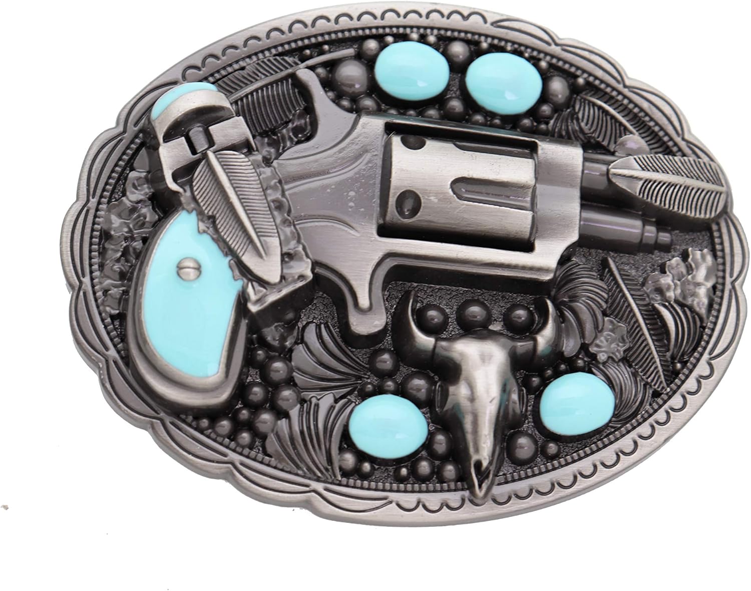 western gun belt buckles