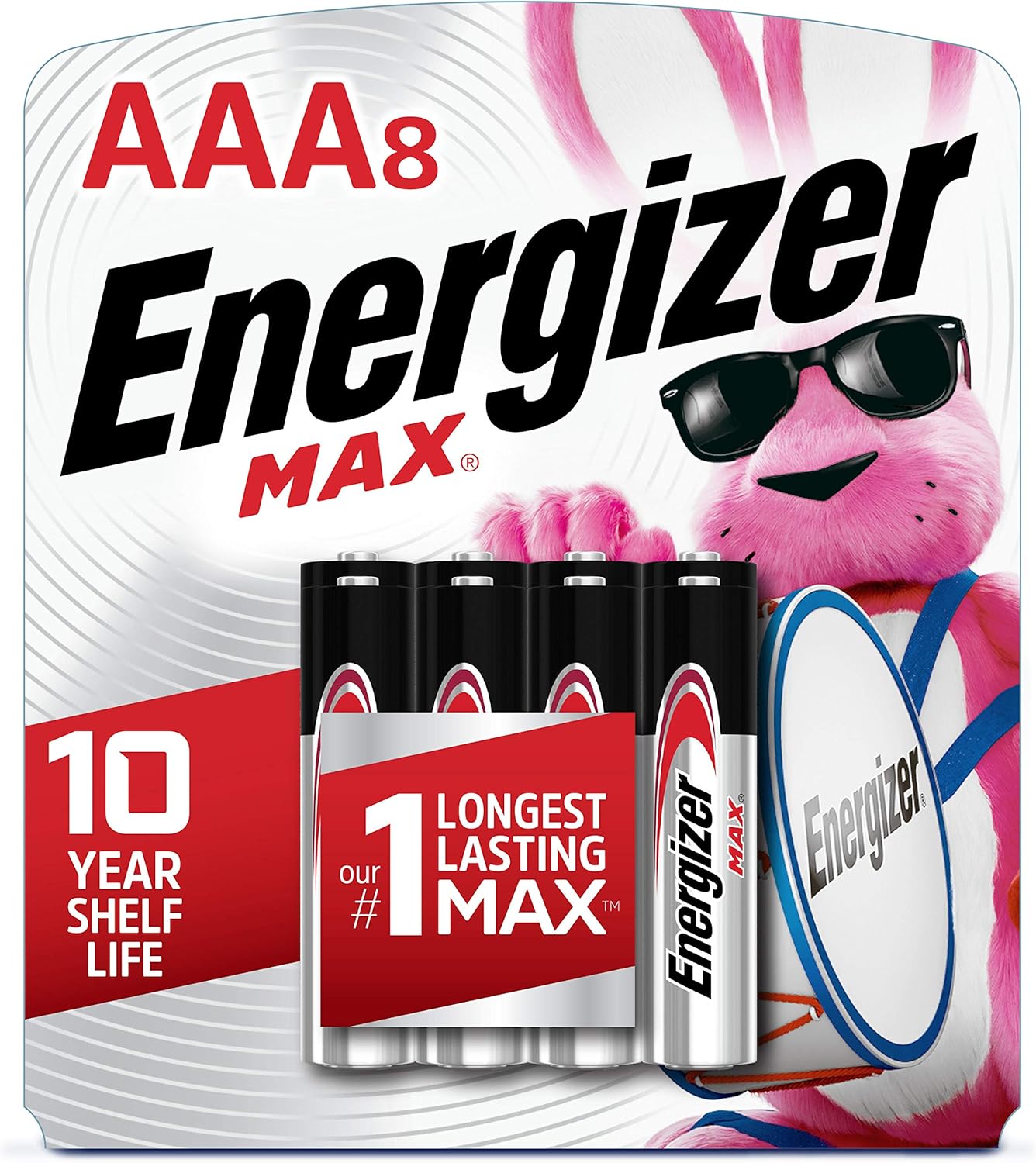 Energizer AAA Batteries, Max Alkaline, (Pack of 8): Health & Personal Care