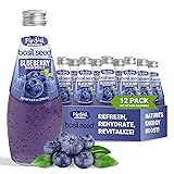 Pardesi Basil Seed Drink Blueberry Flavor 290ml 9.8