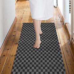 Custom Size Backed Non-Slip Area Rugs Runner, Easy