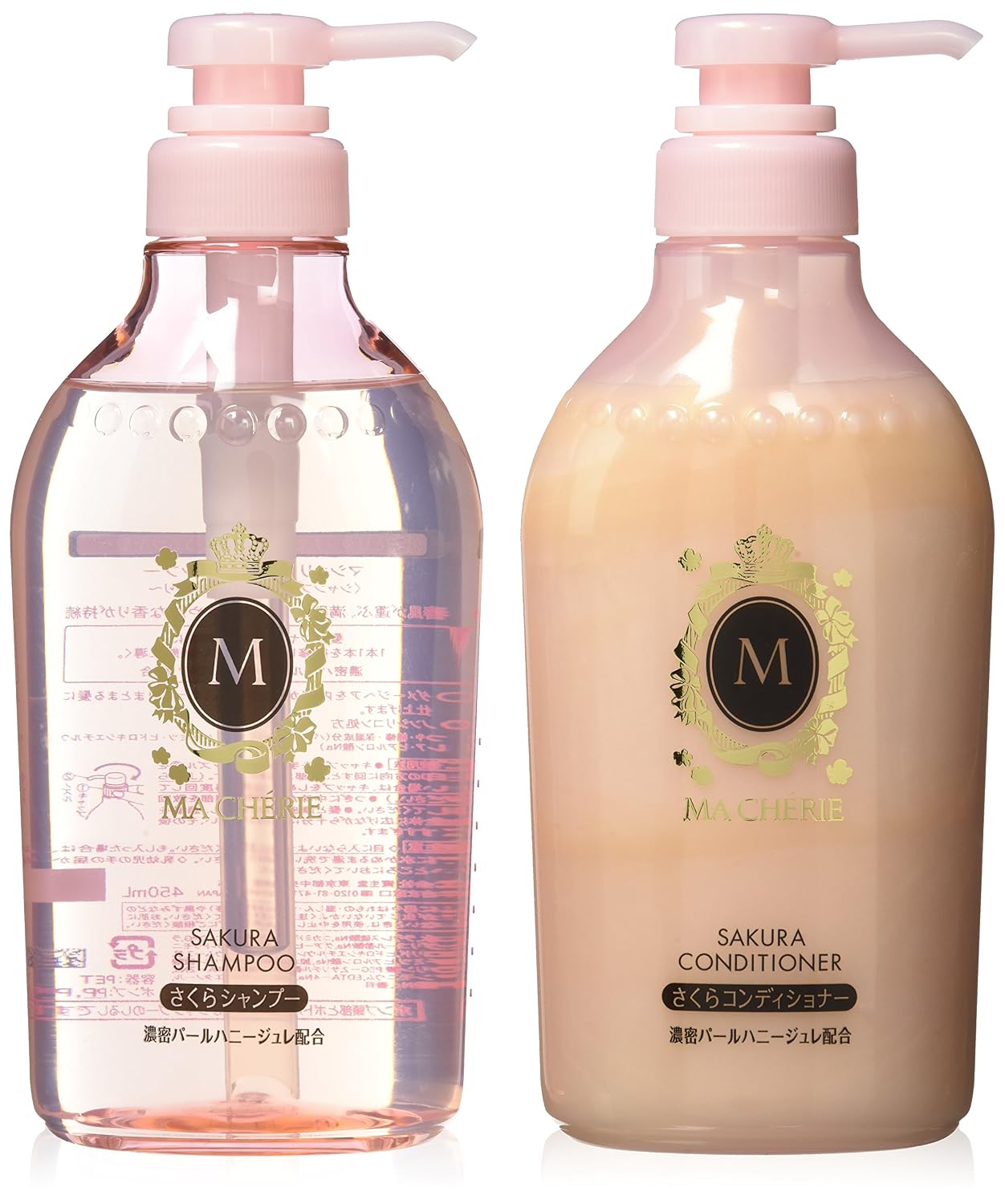 Masheri Cherry Machelli Shampoo 450ml & Conditioner 450ml