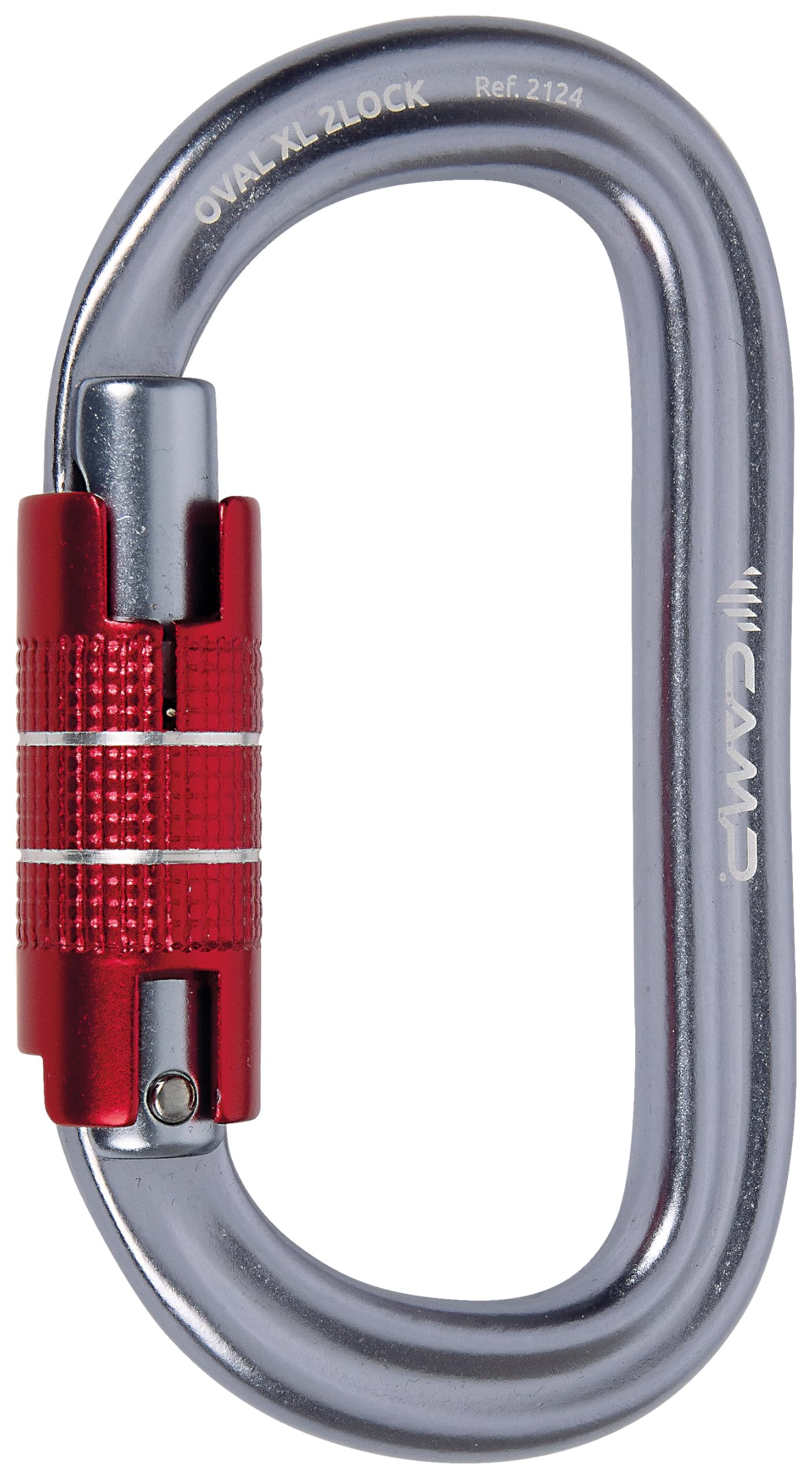 CAMP Oval XL 2Lock - Polished/Red -