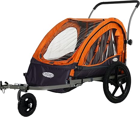 instep orange bike trailer