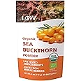 LOOV Organic Sea Buckthorn Berry Powder, High in Fiber, Omegas, Vitamin C, Vitamin E, Made from Whole Berries, 4 Oz, Grown in Nordic Climate, 23-Day Supply, No Added Sugar, Non-GMO