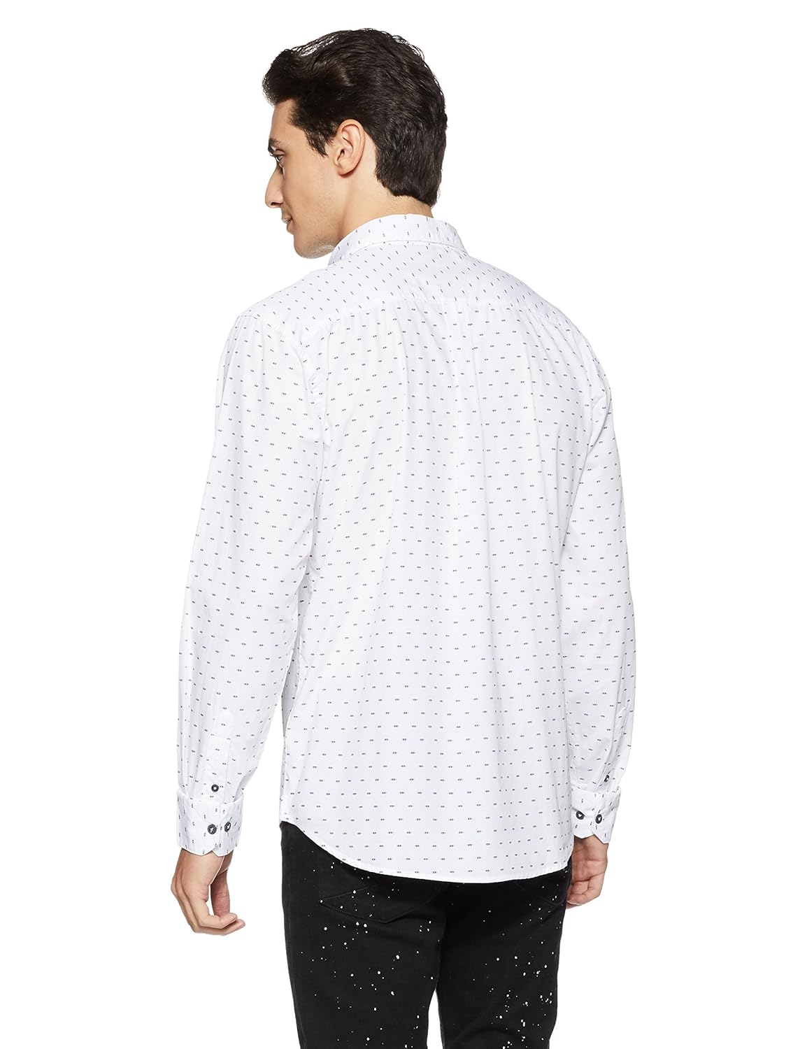 symbol amazon brand men's regular fit casual shirt