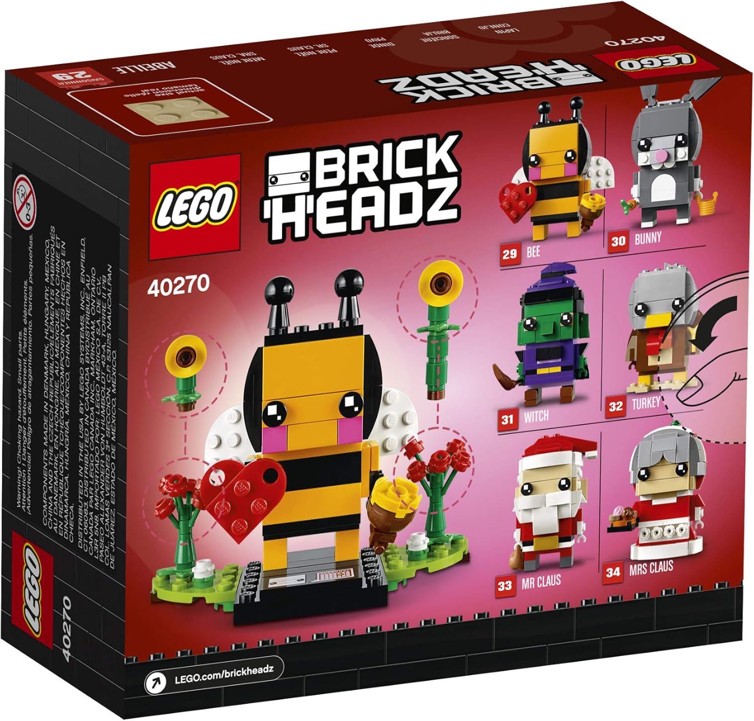 brickheadz valentine