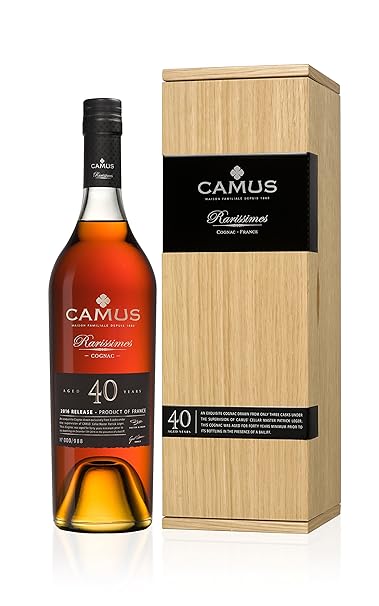 CAMUS Cognac Rarissime Aged 40 Years - Numbered Bottled - 70cl