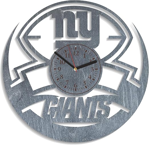 Amazon Com Nadezhdashop New York Giants Wall Clock American