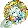 boppi Animals Around The World Round Jigsaw Puzzle with 100% Recycled Card Jungle Artic Desert Ocean and Forest Animals 150 Pieces for Children 5 6 7 8 Years 58cm Diameter