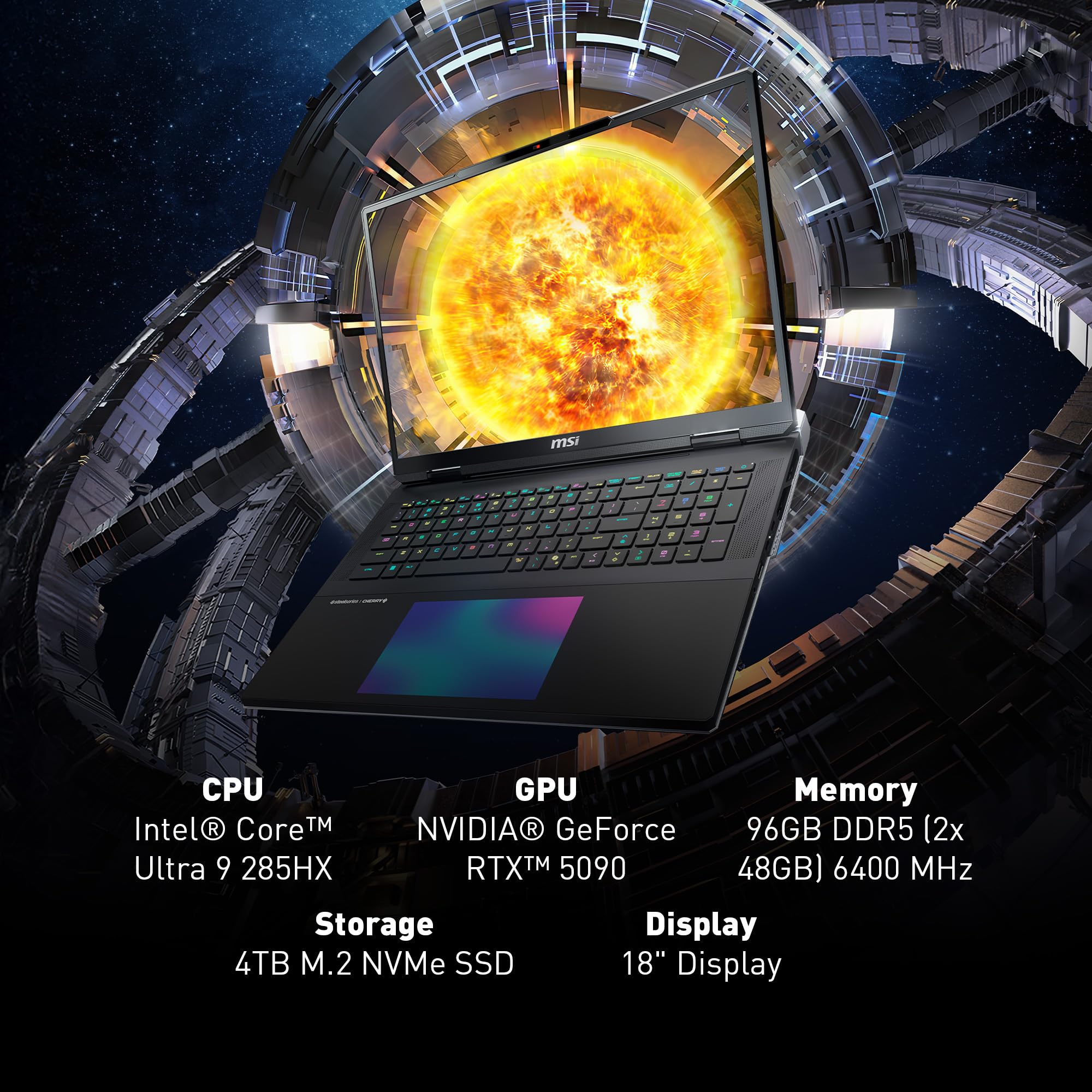 MSI Titan 18 HX AI 18