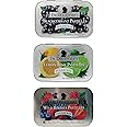 Dr. Doolittle’s Soft Fruit Pastilles Sugar Free Variety Pack for Voice and Throat, 2.12 Ounce Tin, Approximately 25 Count Package, 3 Pack