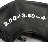 NANDEYIBI Wheelbarrow Inner Tube 3.00-4 3.50-4 Bent Valve Schrader 4inch view 3