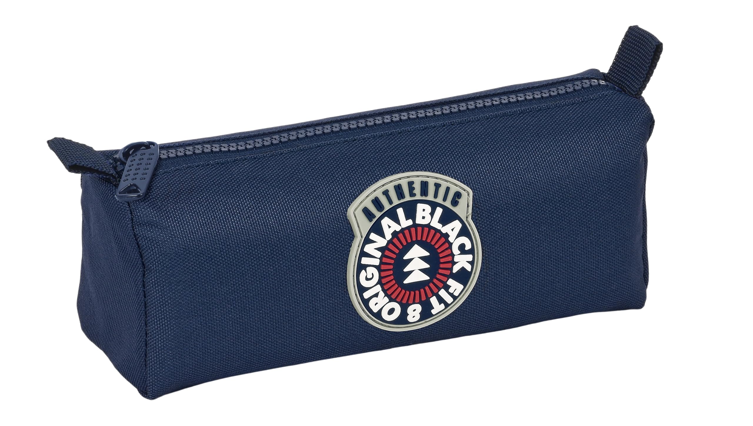 BlackFit8 AUTHENTIC – Pencil Case, Recyclable Fabric, Children's Pencil Case, Child's Pencil Case, Ideal for School-Age Children, Comfortable and Versatile, Quality and Resistance, 21 x 7 x 8 cm, Navy
