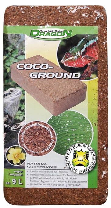 Dragon Coco-Ground - Terrarien Kokosfaser-Brikett ca. 7 Liter