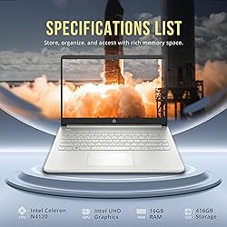 HP Stream 14" HD BrightView Laptop, Intel Celeron