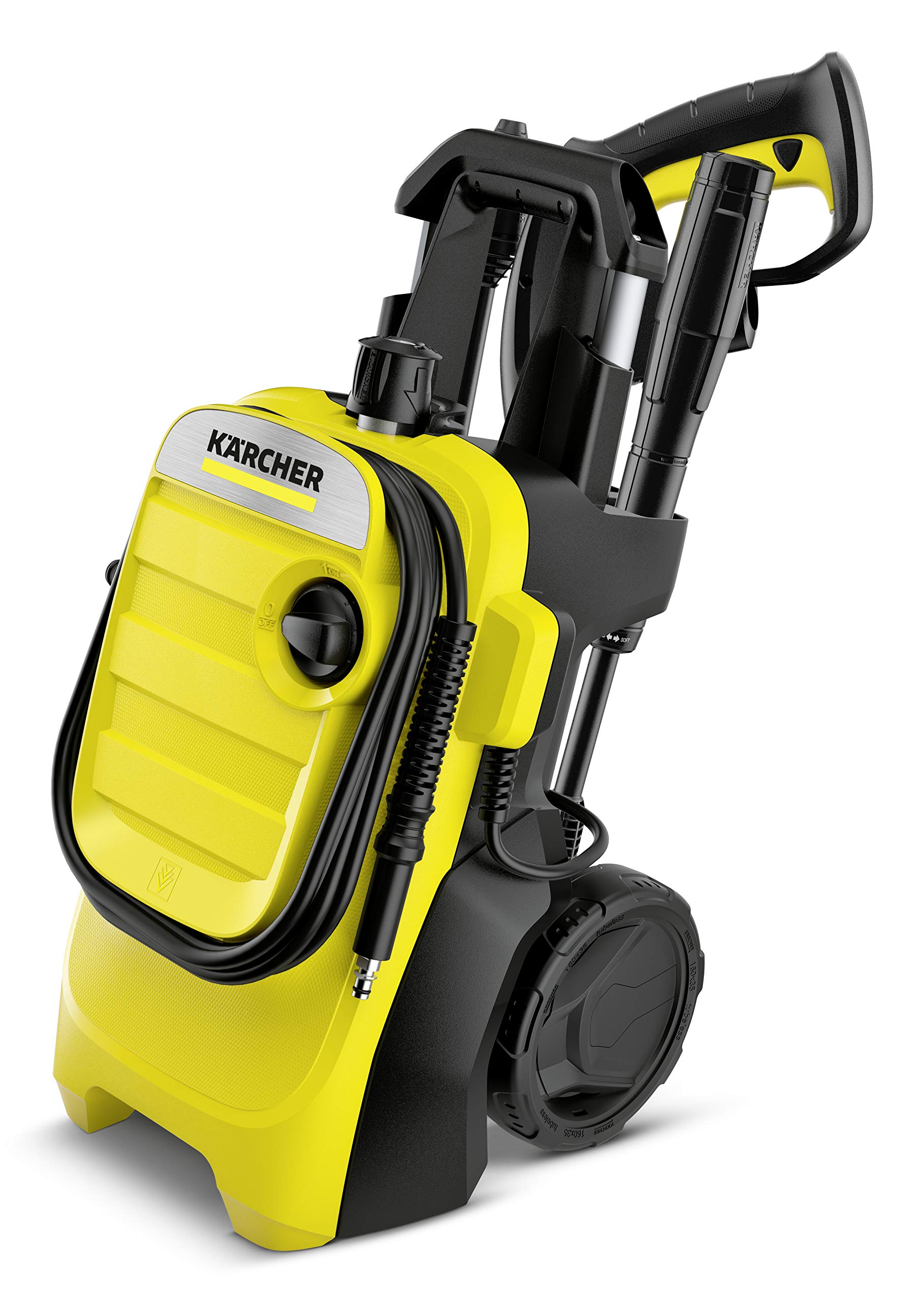 Kärcher K 4 Compact Pressure Washer, Yellow/Black, Medium