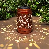 TickTime Dragonfly Solar Lantern Garden Outdoor LED Lamp IP65 Waterproof view 1