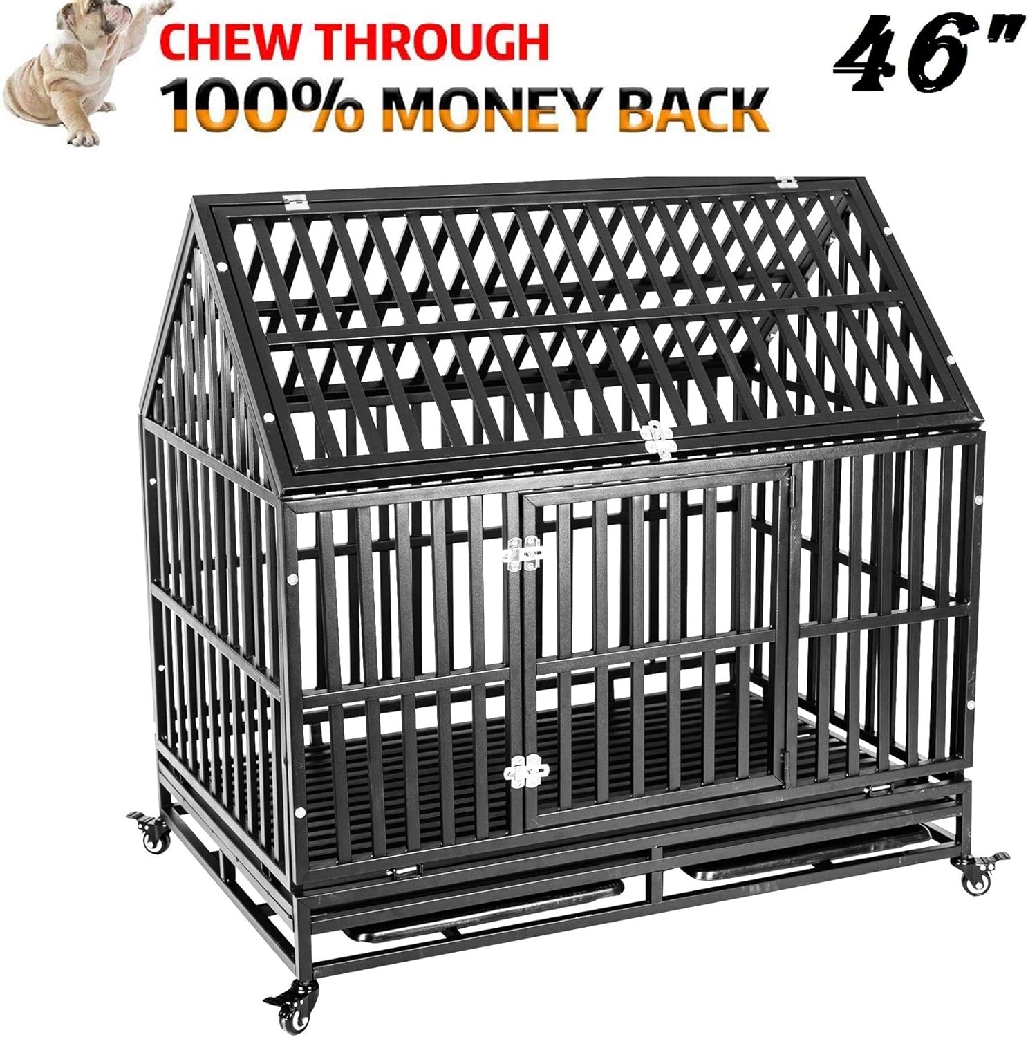 46 inch dog crate