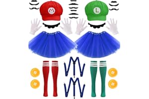 PIIDUOO Halloween Costumes Accessories for Adults Women - Duo Halloween Costumes for Best Friends - 2 Person Cosplay Party Set for Teen Girls