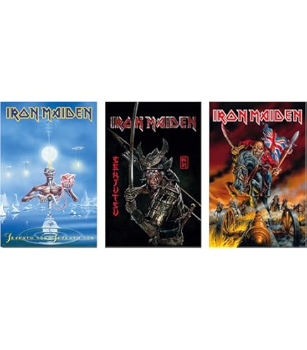 Amazon.com: Iron Maiden - Music Poster (Seventh Son Of A Seventh
