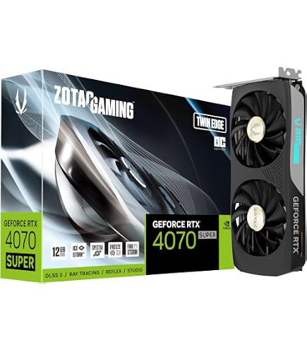 ジャンク zotac RTX 4070 ti trinity 12GB Amazon.com: ZOTAC Gaming GeForce RTX 4070 Ti Super Trinity Black