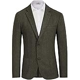 PJ PAUL JONES Men's Herringbone Tweed Blazer British Wool Blend Sport Coat Jacket