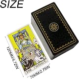 IXIGER Tarot Cards Deck with Guidebook 78 Cards Standard Size 4.72 x 2.75 view 3