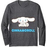Cinnamoroll Character Front and Back Long Sleeve T-Shirt