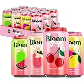 Bloom Pop Prebiotic Soda, Gut Health Support, Variety Pack, 12 Pack | Clinically backed prebiotics support digestion and hydration with a crisp, refreshing soda experience.