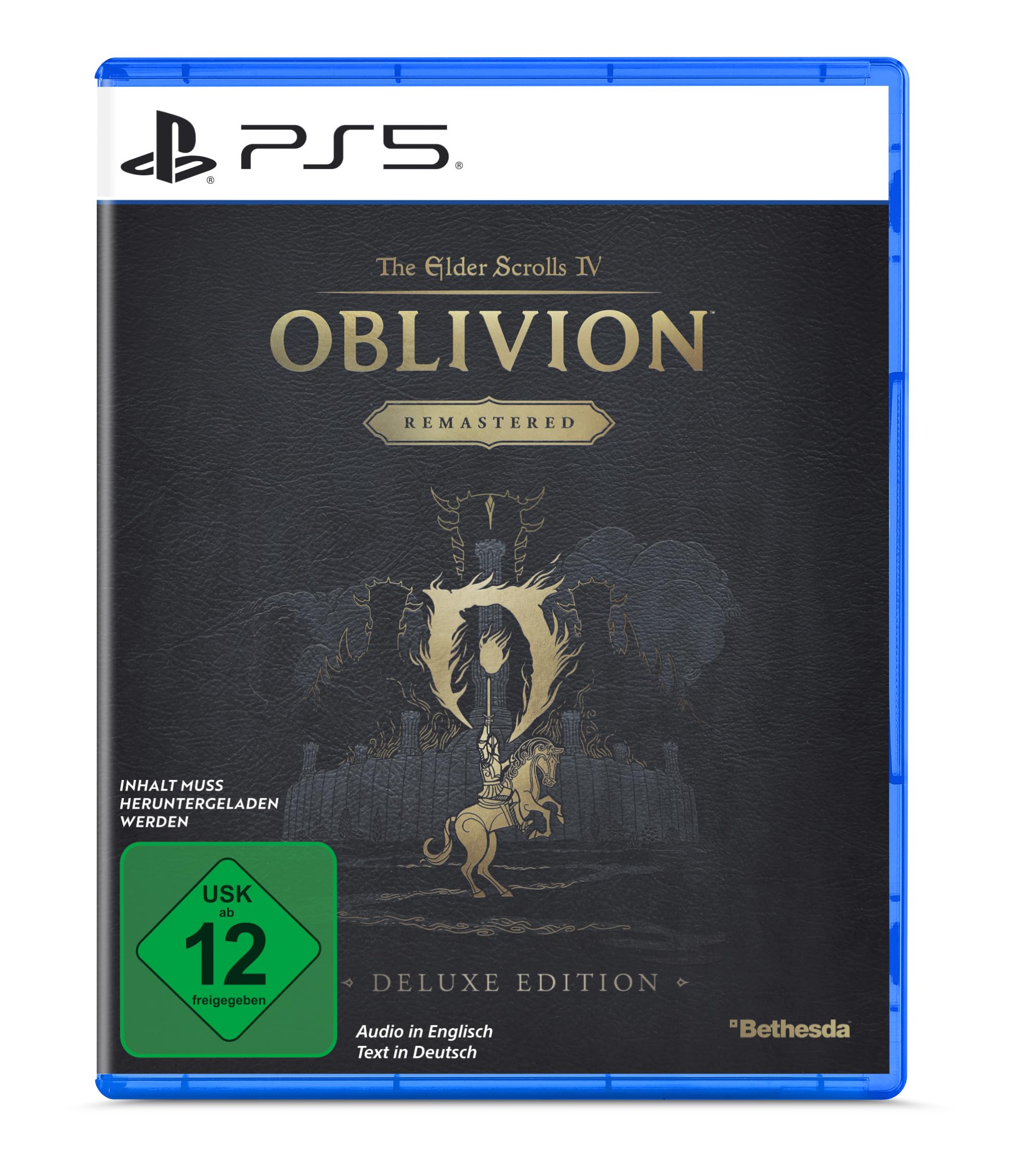 The Elder Scrolls IV: Oblivion Remastered – Physische Deluxe Edition – PlayStation 5 | Digitaler Download erforderlich