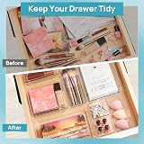 Vtopmart 25 Pack Drawer Organisers 4 Sizes Makeup Organizer Trays view 3