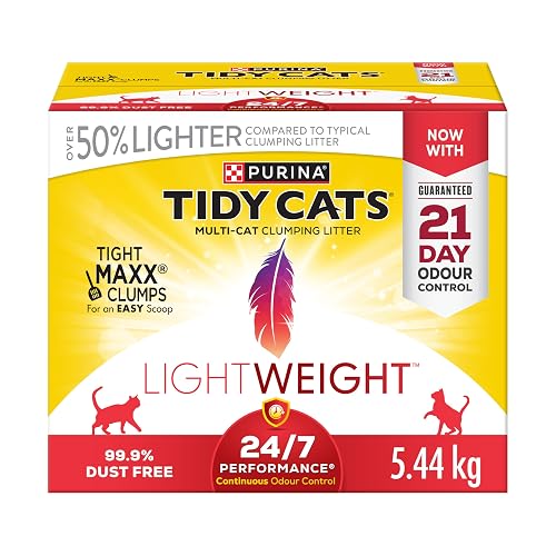 Tidy Cats 24/7 Performance Cat Litter, LightWeight Multi-Cat - 5.44 kg Box
