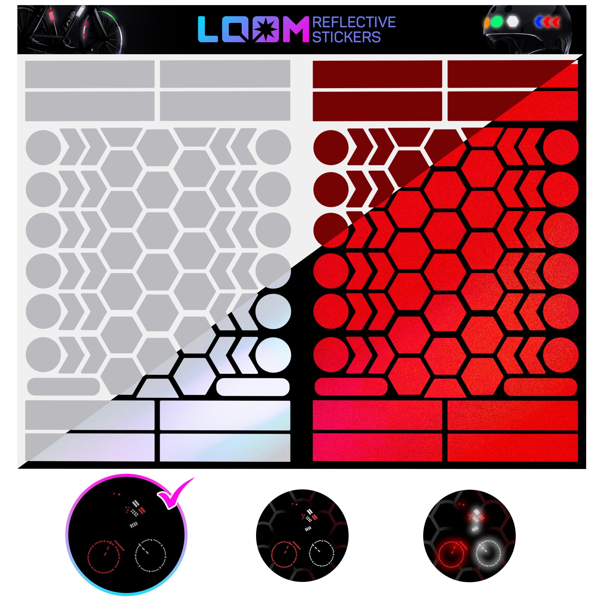 LOOM Reflective Stickers Kit