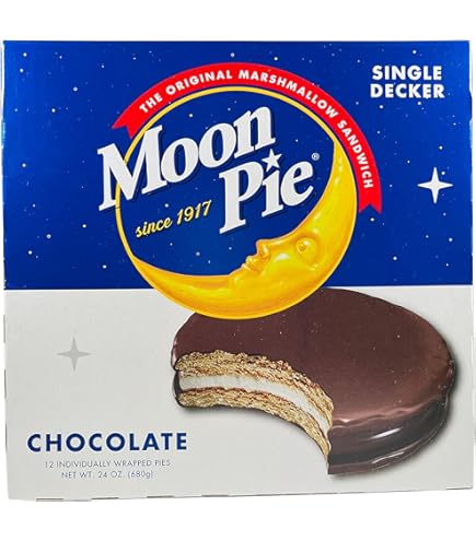 Amazon.com: Moon Pie Single Decker - Vanilla. The Original
