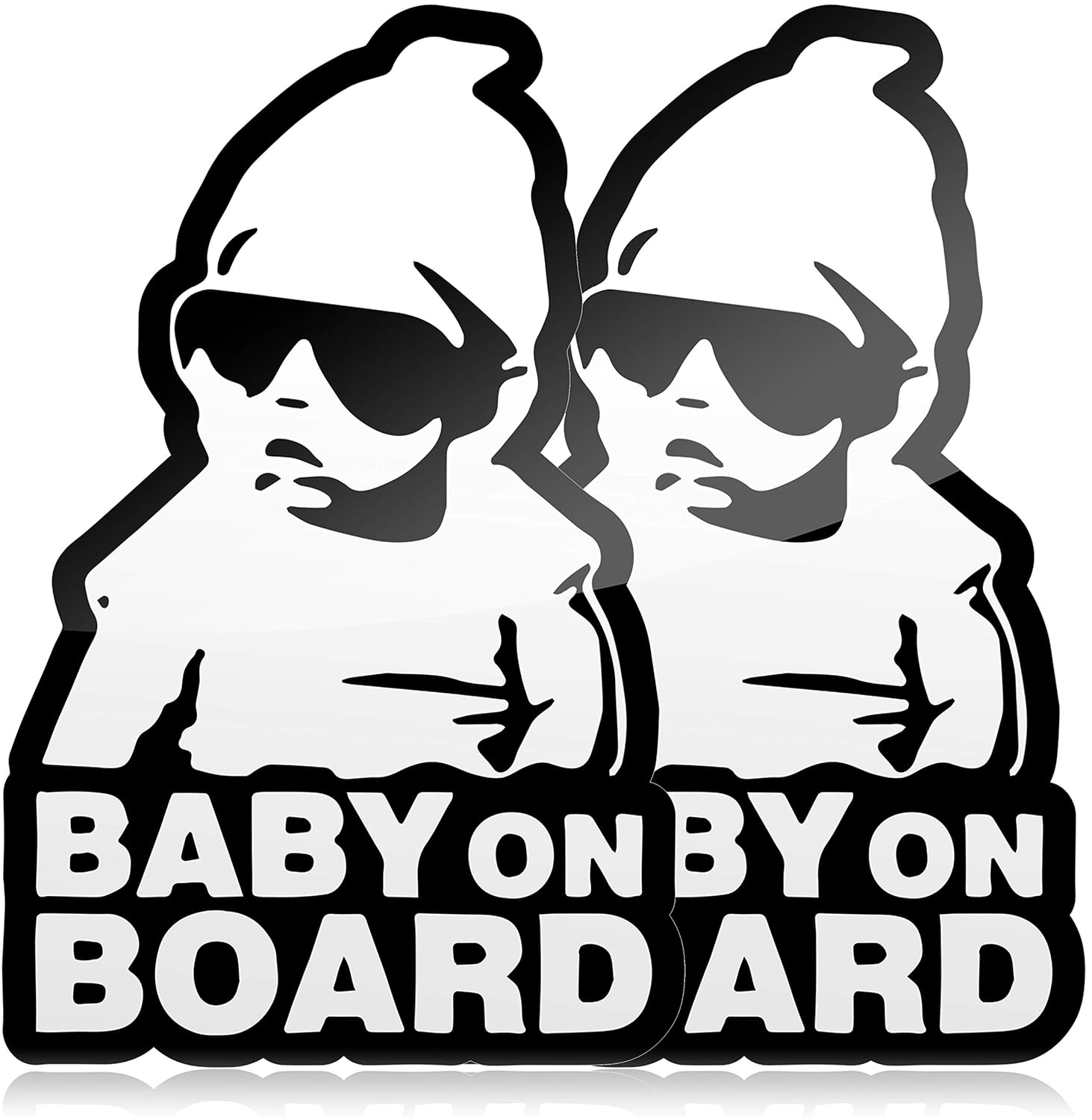 cool baby on board sign