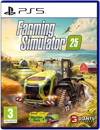 Farming Simulator 25 PS5 - Giants Software - New Crops, Machines & Maps