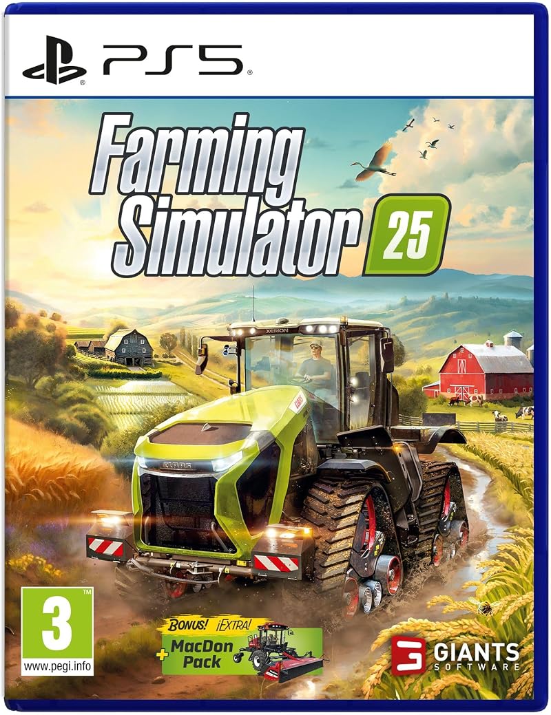 Farming Simulator 25 PS5 - Giants Software - New Crops, Machines & Maps