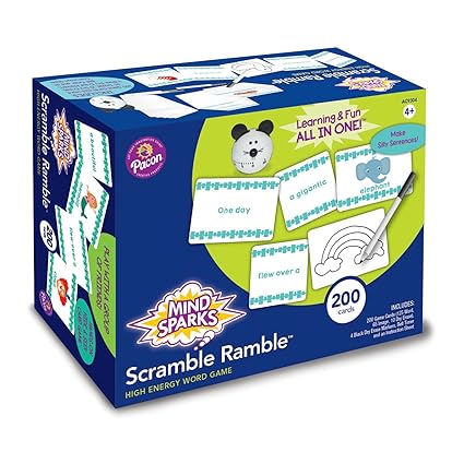 Pacon Scramble Ramble High Energy Word Game