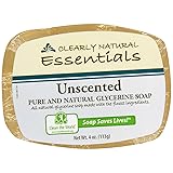 Clearly Natural Unscented Glycerine Bar Soap