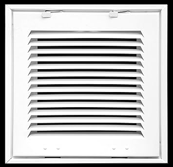 8 X 8 Steel Return Air Filter Grille For 1 Filter Fixed