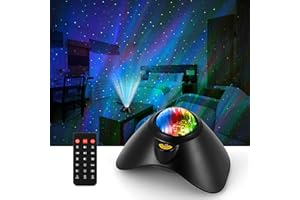 RELAXPAD Galaxy Projector,Northern Galaxy Light Aurora, Star Projector with Timer and Remote Control,Night Lights LED for Bedroom Room Decor, Gifts for Kids, Adults, Christmas, Birthday